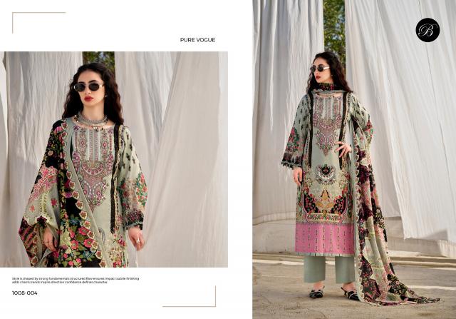 Belliza naira vol-157 cotton dress material wholesale